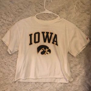 Iowa cropped T-shirt